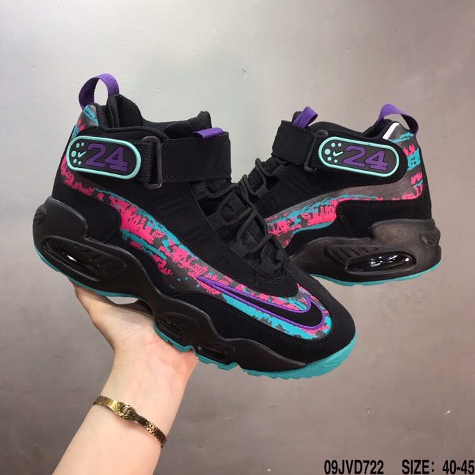 Nike Air Griffey Max 1 GS Black Colorful Shoes - Click Image to Close